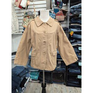 Motto Brown Jacket in 1X